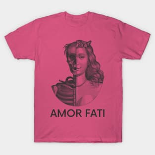 AMOR FATI. Love Your Fate. Stoic Wisdom. T-Shirt